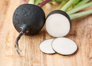 Organic Black Spanish Round Radish Seeds